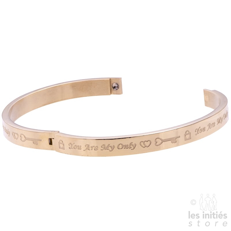 you are my only love bracelet